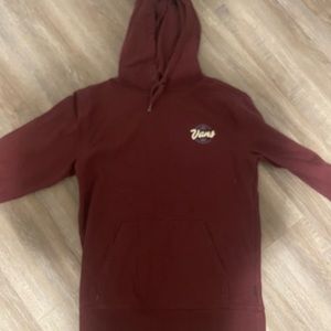 Vans maroon hoodie